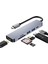 USB C Hub, MacBook Pro ve Hava Aksesuarları Için Çoklu Bağlantı Noktalı USB C Adaptörü, 4K Hdmı, USB 3.0, Sd/tf Kart Okuyucu, 100W Pd Dizüstü Bilgisayar ve Diğer C Tipi Cihazlar Için Uyumlu 1