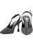 PS-32340 cm Topuklu Kadın Taşlı Arkası Açık Stiletto Abiye Ayakkabı 4