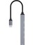 NR24 6in1 Type-C Hub Dock USB 3.0 5gbps Veri Aktarımı Kart Okuyucu 100W Pd Cep Telefonu Şarj Aleti 2