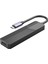 Type-C Bağlantılı PD55W 2 USB Portlu HDMI Type-C Tf/sd Docking Station Siyah 1