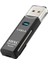 NO143 Çok Fonksiyon USB Kart Okuyucu (Giriş:usb3.0 => Çıkış: Sd+Micro Sd) 1