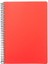 Infinity Primary Serisi, A4, 7 Konulu (5 Kareli, 2 Çizgili) 210 Yaprak Pp Kapaklı Spiralli Defter, Kırmızı 2