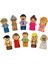Elite Anki Toys Parmak Kukla Seti 10MP#039LU - Insanlar (0872) 1 Adet 3
