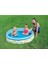 Elite Bastway Balık Desenli 3 Bölmeli Havuz 205X25 cm 51008 1 Adet 2