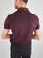 Erkek Fermuarlı Bordo Yakalı Tshirt 2