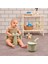 Elite Bebek Banyo Oturağı - Vakum Tabanlı Bebek Mama Oturağı - Bel Destekli Vakumlu Mama, Minder Dahildir 1 Adet 5