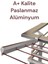 Alüminyum Balkon Çamaşır Askı Demiri, 6x25-8x30 uyumlu, Kahverengi 2