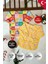 Elite Bear ve Kare Ayilar Desenli 2'li Paket Sıvı Geçirmez Unisex Aktivite ve Mama Önlüğü 6-24 Ay 1 Adet 1