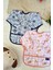 Elite Flower ve Carrot Desenli 2'li Paket Sıvı Geçirmez Kız Çocuk Aktivite ve Mama Önlüğü 6-24 Ay 1 Adet 2