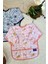 Elite Flower ve Carrot Desenli 2'li Paket Sıvı Geçirmez Kız Çocuk Aktivite ve Mama Önlüğü 6-24 Ay 1 Adet 3