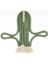 Deco Cactus 2'li Dekoratif Süs - Yeşil 9