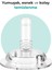 Elite Akıtmaz Pipetli Bardak, 270 Ml, Mavi, 12 Ay,1 Adet 1 Adet 4