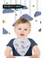 Elite %100 Organik Pamuk Müslin Bebek Önlüğü Çift Katlı Iki Çıtçıtlı Bebek Salya Önlük & Fular (4 Adet) 1 Adet 3
