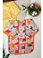Elite Bear ve Graffe Desenli 2'li Paket Sıvı Geçirmez Unisex Aktivite ve Mama Önlüğü 6-24 Ay 1 Adet 2