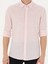 Erkek Somon Slim Fit %100 Pamuk Çizgili Gömlek 50253923-VR047 6
