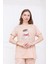 Kadın Kahve Desenli Pijama Takımı Bej 8