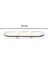 Pure Porselen 3 Bölmeli Sunum Tabağı - Beyaz / Mavi - 25 cm 5