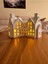 Elite Kış Evleri 2'li Set Dekoratif Noel Evler Tealight Mum, LED Mum Dahil. 1 Adet 2