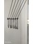 Gümüş Renkli Metal 4 Sıralı Asansörlü Çamaşır Kurutmalık 125 cm 4