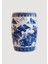Elite Dogu Bleu Blanc Kulplu Seramik Tabure ( 29.2 x 29.2 x 42.2 cm ) 1 Adet 5