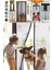 Mıknatıslı Mutfak Balkon Dış Kapı Sinekliği 90X210 cm Beyaz Sarı Renk 3