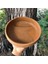 Elite 20CM Büyük Doğal Akasya Ahşap Kase Kase & Salata Kasesi Aacacia .wood Serving Bowl 20CM7CM 1 Adet 3