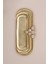 Elite Poppins Mat Pirinç Oval Dekoratif Obje 26X9 cm 1 Adet 4