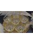 Elite 6'lı Mini Kristal Kesim Gold Kenarlı Sunum Kasesi Seti (7x6 Cm) 1 Adet 1