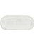 Elite Dekoratif Ahşap Oval Kabartmalı Beyaz Tepsi (35X15CM) 1 Adet 1