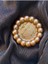 Elite Metalik Bronz Renk Dekoratif Bubble Tabak 1 Adet 1