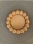 Elite Metalik Bronz Renk Dekoratif Bubble Tabak 1 Adet 2