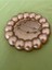 Elite Metalik Bronz Renk Dekoratif Bubble Tabak 1 Adet 4