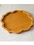 Elite Bambu 24 cm Kelebek Desen, Stand Altlığı, Yağdanlık, Sirkelik Altlığı, Sunum Tabağı 1 Adet 2
