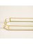 Elite Flowers Tepsi 25X14 cm Gold 1 Adet 3