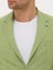 Erkek Yeşil Slim Fit Yün Keten Karışımlı Ceket 50264777-VR087 7