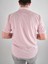 Battal Cepli Erkek Pembe Kısa Kol Yakalı Baba Tshirt 2