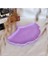 Elite Takı Tabağı Organizer Tabak Dekoratif Tabak Pastel Mor Renk 18,5 x 14 cm (Porselen Değildir) 1 Adet 1