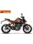 Ktm Duke 250 Siyah Beyaz Şeridi Sticker Full Takım Set Mdl2 1