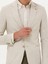 Erkek Ekru Slim Fit Ceket 50265241-VR019 6