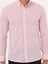 Erkek Pembe Slim Fit Uzun Kollu Gömlek 50265484-VR041 6
