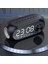 RGB LED Işıklı Bluetooth Hoparlör, Dijital Alarm, FM Radyo, MP3, Şarjlı, Siyah 6