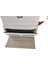 Simli Yatay Kilitli Kapaklı Şık Kadın Cüzdanı 19X9X3 5