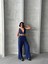 Crop Pantolon Keten Takım S255012 4