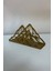 Elite A Yaprak Model Lazer Kesim Metal Dekoratif Peçetelik (11X8X4 Cm) 1 Adet 3