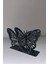 Elite Peçetelik Kelebek Model Metal Dekoratif (11X8.5X4 Cm) - Antrasit Gri 1 Adet 1