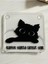 Elite Kedi Desenli Pleksi 4'lü Bardak Altlığı Fincan Altlık Kupa Altlık 1 Adet 5