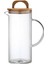 Elite Acacia 1300 ml Akasya Vakum Kapak Borosilikat Yuvarlak Cam Sürahi 10X22 cm 1 Adet 3