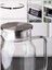 Elite 1500 ml Borosilikat Cam Su Sürahisi - Metal Kapaklı ve Isıya Dayanıklı 1 Adet 2