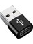 USB To Type-C 3.0 Veri Aktarımı Otg Çevirici Usb'den Type-C'ye Dönüştürücü Adaptör Yüksek Hızlı 1