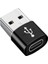 USB To Type-C 3.0 Veri Aktarımı Otg Çevirici Usb'den Type-C'ye Dönüştürücü Adaptör Yüksek Hızlı 3